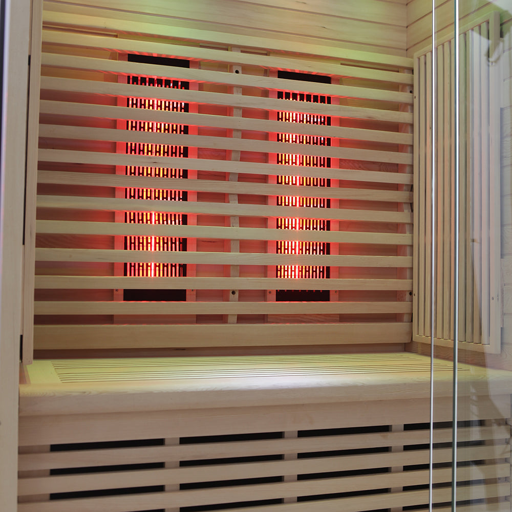 Hylivesaunas 4 People Indoor Full Spectrum Infrared Sauna - Infrared 4