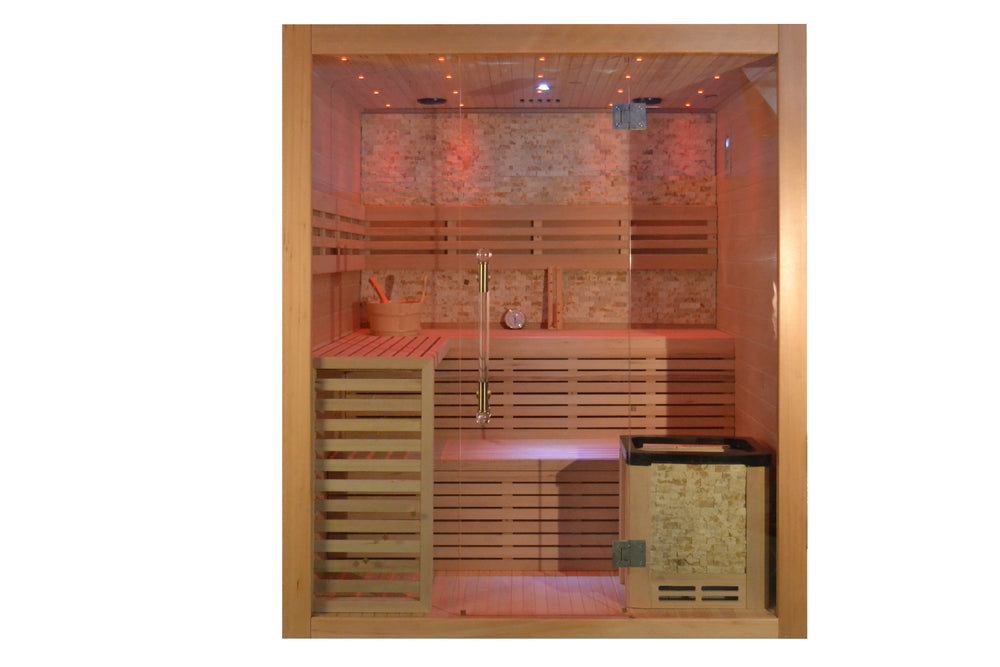 Hylivesaunas Luxury Traditional Steam Sauna Room