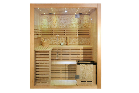 Hylivesaunas Luxury Traditional Steam Sauna Room