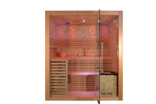 Hylivesaunas Luxury Traditional Steam Sauna Room